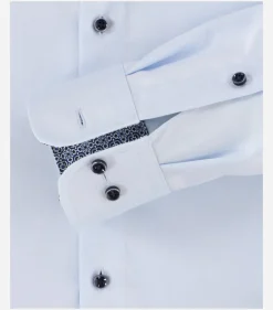 CASA MODA modern fit overhemd, twill, blauw