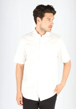 CASA MODA modern fit overhemd, korte mouw, wit