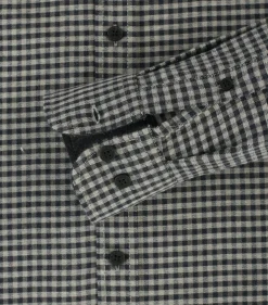 CASA MODA Sport comfort fit overhemd, flanel, groen geruit