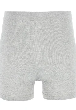 Ceceba heren boxer met gulp (1-pack), dubbelrib, grijs