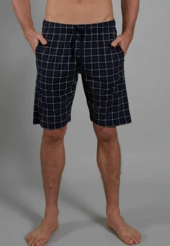 Ceceba heren pyjama- of loungebroek, donkerblauw dessin
