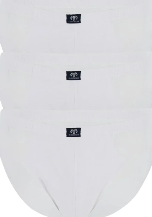 Ceceba heren slips (3-pack), wit