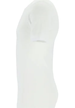 Ceceba heren T-shirt fijnrib regular fit (1-pack), O-hals, wit
