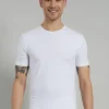 Ceceba heren T-shirt met O-hals (1-pack), wit