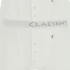 Claesen's Basics boxers (2-pack), retro rib heren boxers met gulp, wit