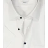 ETERNA modern fit overhemd korte mouw, Oxford, wit