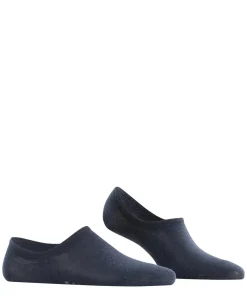 FALKE Active Breeze dames kousenvoetjes, donkerblauw (navy melangeange)