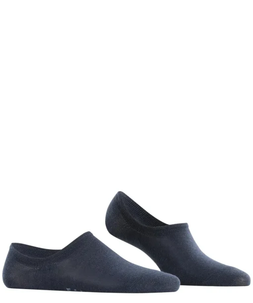 FALKE Active Breeze dames kousenvoetjes, donkerblauw (navy melangeange)