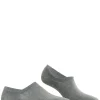 FALKE Active Breeze dames kousenvoetjes, grijs (light greymelangeange)