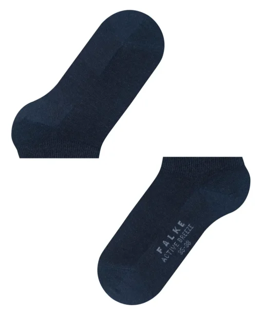 FALKE Active Breeze dames sneakersokken, donkerblauw (navy mel.)