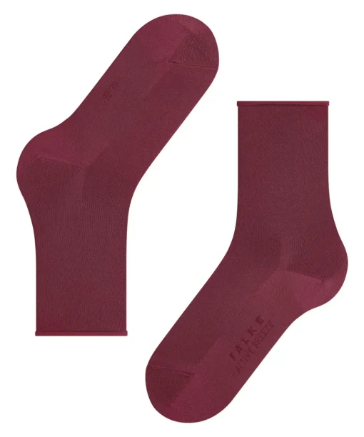 FALKE Active Breeze damessokken, donkerrood (barolo)