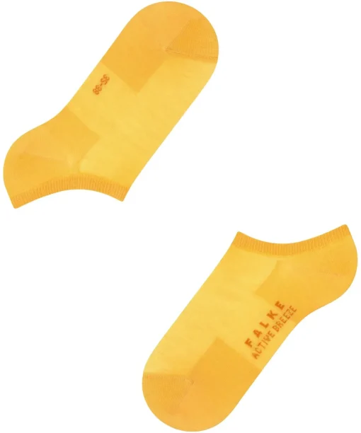 FALKE Active Breeze dames sneakersokken, geel (mustard)