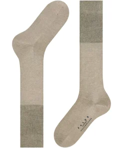 FALKE Airport heren kniekousen, beige (beige mel.)