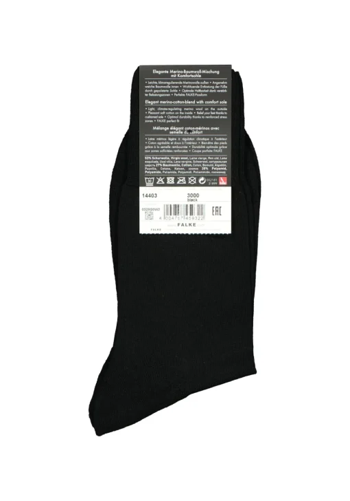 FALKE Airport Plus herensokken, zwart (black)