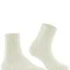 FALKE Bedsock Rib damessokken, beige (off-white)
