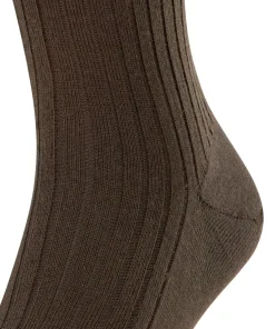 FALKE Bristol Pure Heren herensokken, bruin (brown)