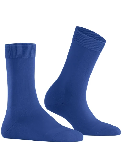 FALKE ClimaWool damessokken, kobaltblauw (imperial)