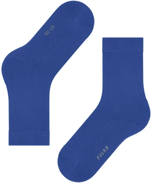 FALKE ClimaWool damessokken, kobaltblauw (imperial)