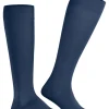 FALKE ClimaWool heren kniekousen, blauw (royal blue)