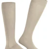 FALKE ClimaWool heren kniekousen, beige melange (pebble mel.)