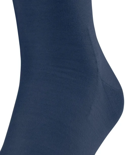 FALKE ClimaWool heren kniekousen, blauw (royal blue)