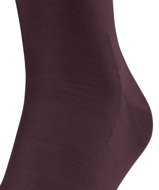 FALKE ClimaWool heren kniekousen, donkerrood (barolo)