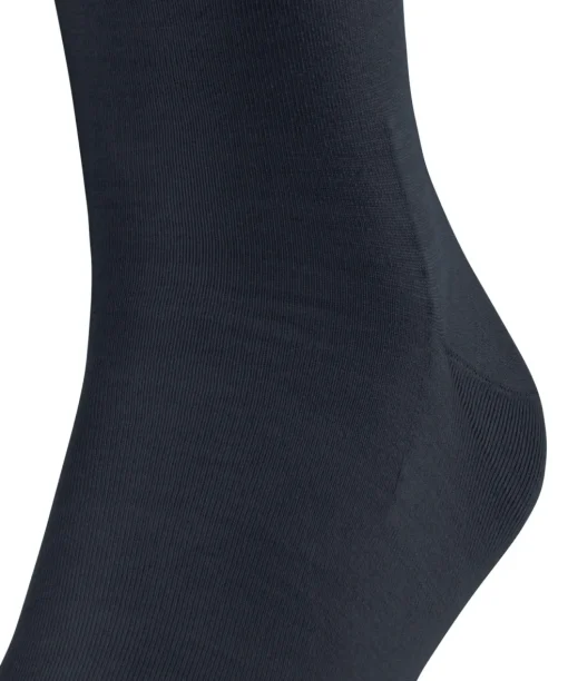 FALKE ClimaWool heren kniekousen, donkerblauw (dark navy)
