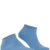 FALKE ClimaWool heren sneakersokken, blauw (cornflower blue)