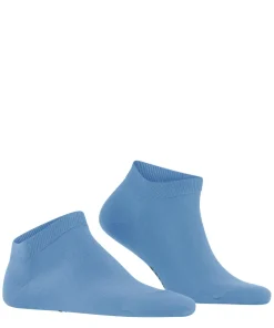 FALKE ClimaWool heren sneakersokken, blauw (cornflower blue)