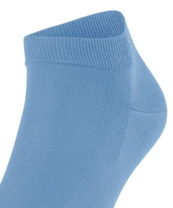FALKE ClimaWool heren sneakersokken, blauw (cornflower blue)