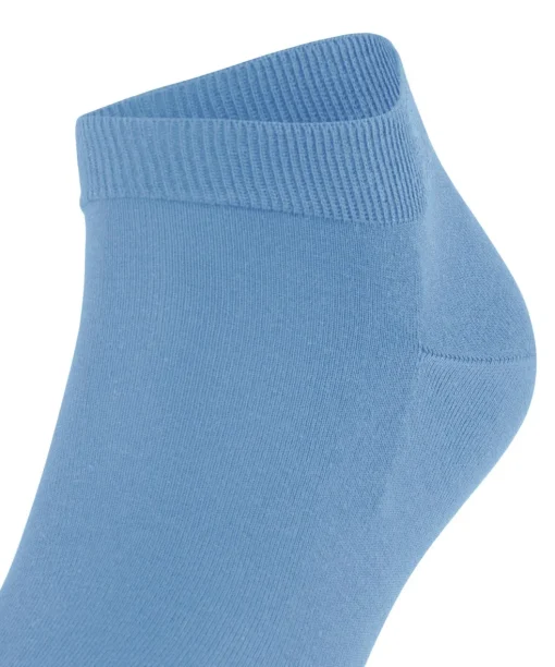 FALKE ClimaWool heren sneakersokken, blauw (cornflower blue)
