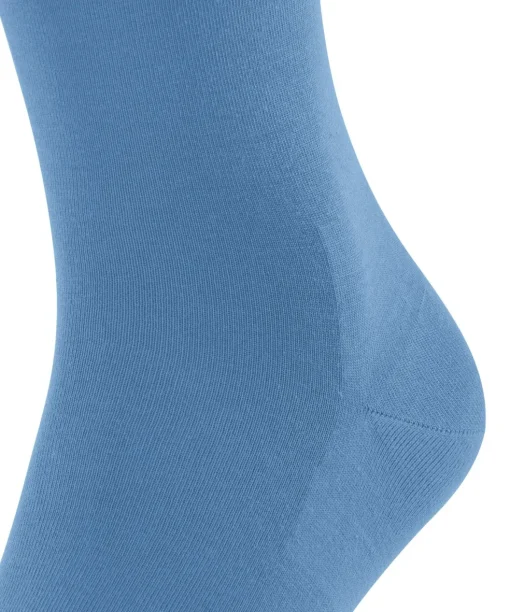 FALKE ClimaWool herensokken, blauw (cornflower blue)