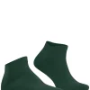 FALKE Cool 24/7 heren enkelsokken, groen (hunter green)