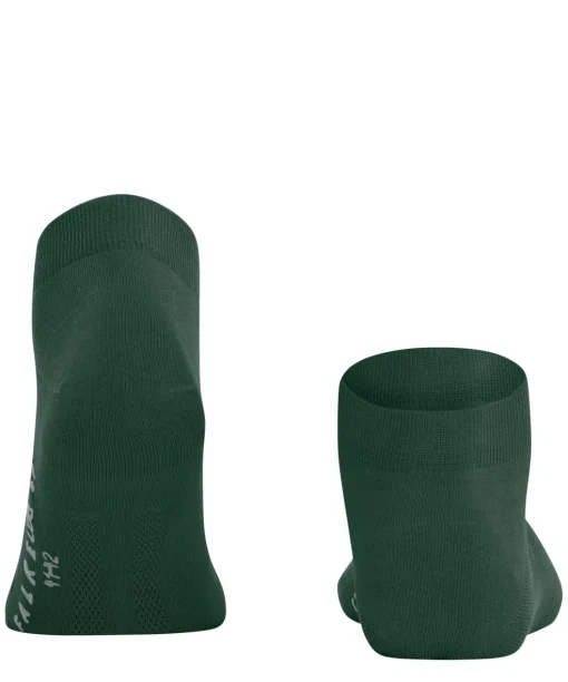 FALKE Cool 24/7 heren enkelsokken, groen (hunter green)
