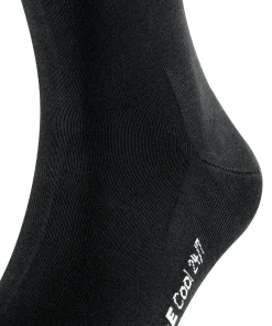 FALKE Cool 24/7 herensokken, zwart (black)