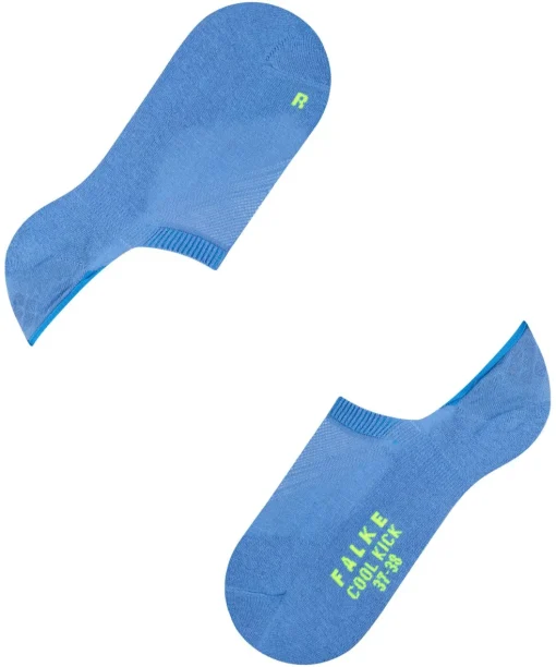 FALKE Cool Kick dames kousenvoetjes, blauw (og ribbon blue)