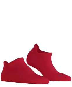 FALKE Cool Kick dames sneakersokken, rood (red pepper)