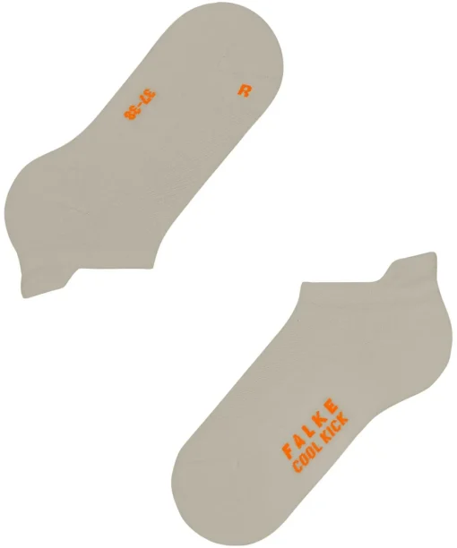 FALKE Cool Kick dames sneakersokken, lichtgrijs (towel)