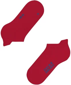 FALKE Cool Kick dames sneakersokken, rood (red pepper)