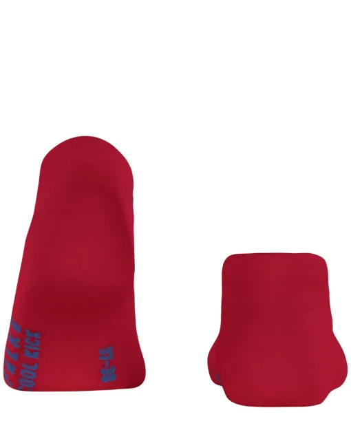 FALKE Cool Kick dames sneakersokken, rood (red pepper)