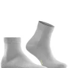 FALKE Cool Kick unisex sokken kort, grijs (light grey)