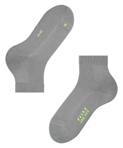 FALKE Cool Kick unisex sokken kort, grijs (light grey)