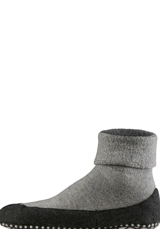 FALKE Cosyshoe huissokken, grijs (light grey)