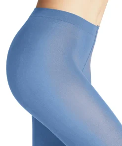 FALKE Cotton Touch dames panty, arcticblue