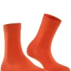 FALKE Cotton Touch damessokken, oranje (ziegel)