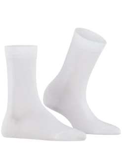 FALKE Cotton Touch damessokken, wit (white)