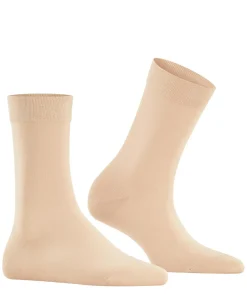 FALKE Cotton Touch damessokken, beige (ginger)