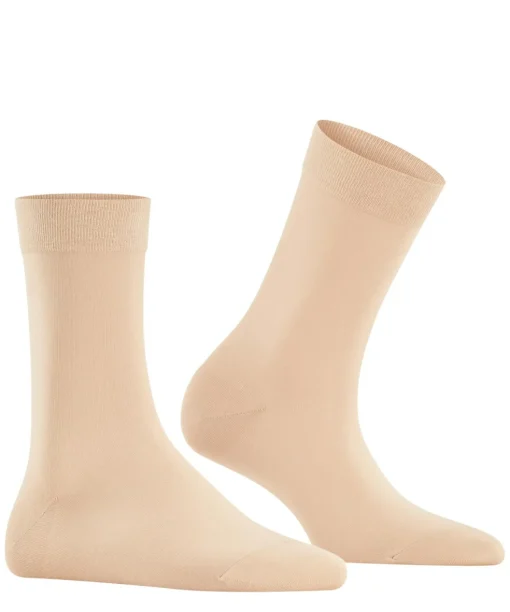 FALKE Cotton Touch damessokken, beige (ginger)