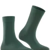 FALKE Cotton Touch damessokken, groen (hunter green)