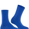 FALKE Cotton Touch damessokken, kobaltblauw (imperial)